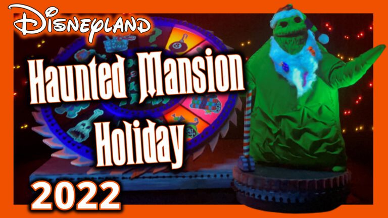 Disneyland Haunted Mansion Holiday 2022