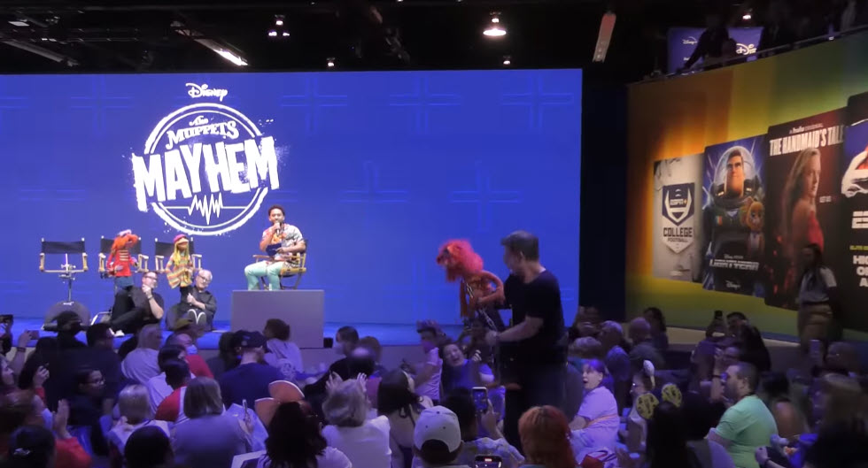 The Muppets Mayhem | D23 Expo 2022 | Electric Mayhem Interview | Disney Plus | Full Interview Animal