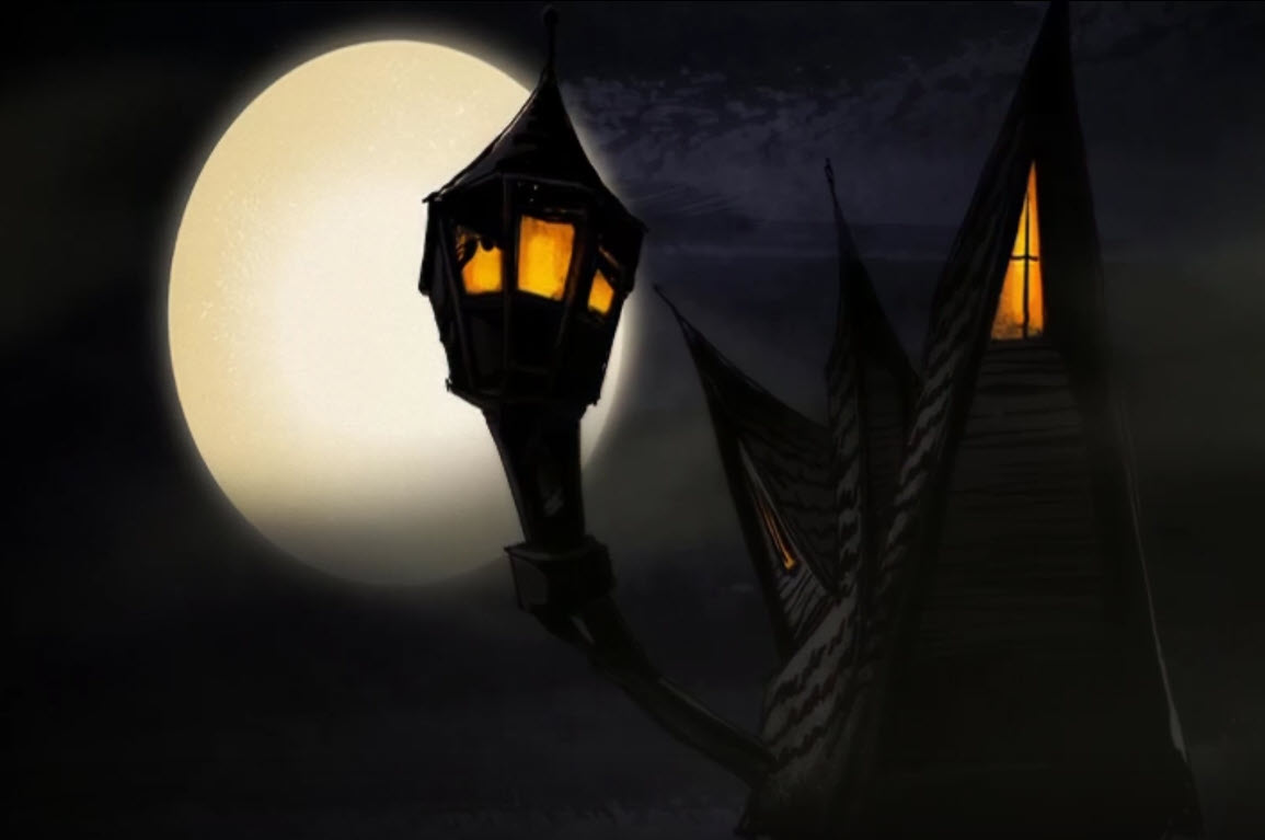 The Nightmare Before Christmas Original Pome | Tim Burton Intro | Christopher Lee Narrator