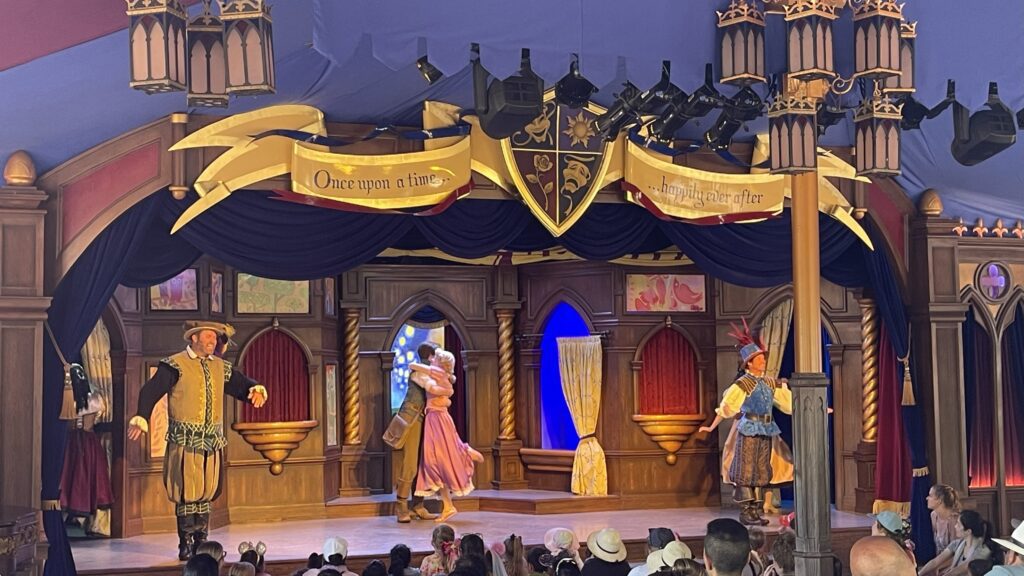 Disneyland Royal Theater: Tangled | Storytelling at Royal Theater | Disneyland in 2022