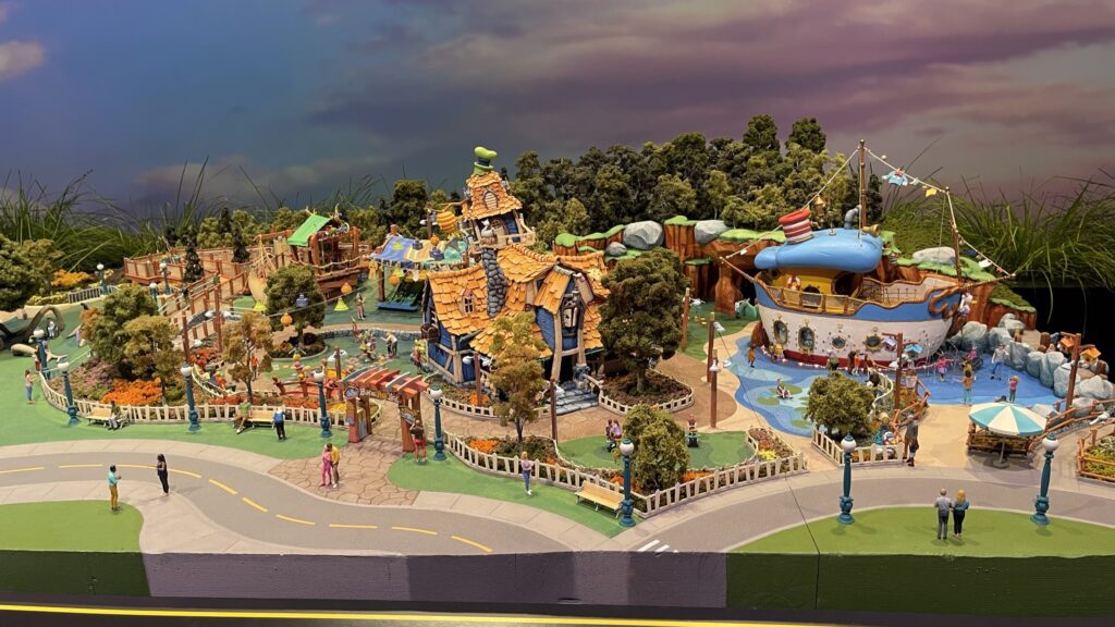 D23 Expo 2022 | Wonderful World of Dreams Disney Parks and Resorts Pavilion Disneyland ToonTown | New ToonTown 2022