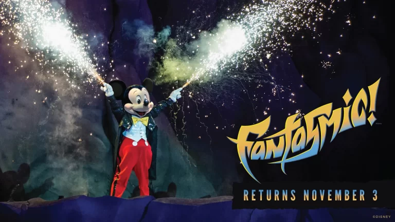 Fantasmic! is BACK Returning to Disney’s Hollywood Studios Nov. 3