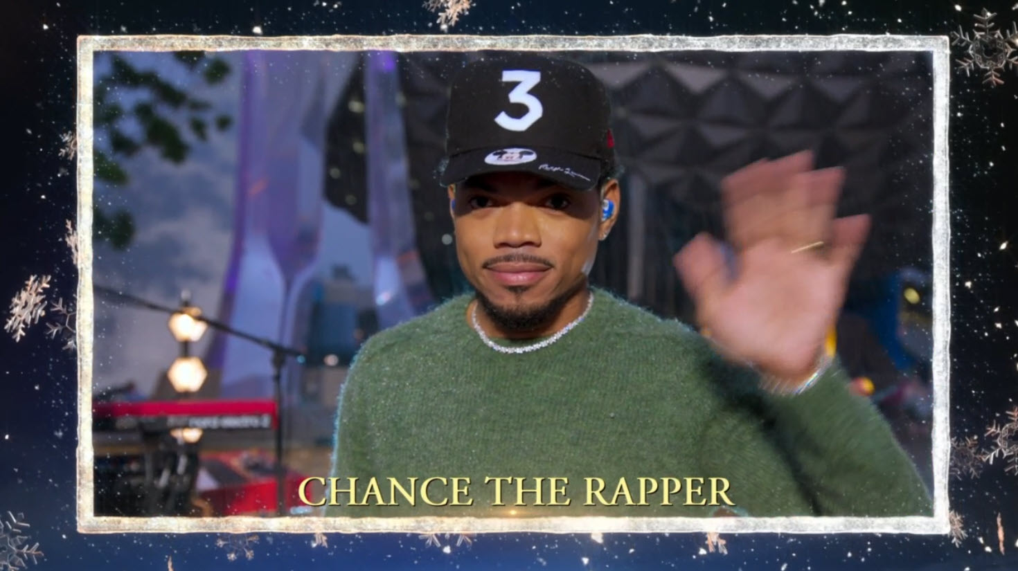 2021 Disney Parks Magical Christmas Day Parade Chance the Rapper – “Who’s to Say”