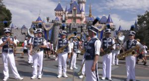 Disneyland Band at Sleeping Beauty Castle