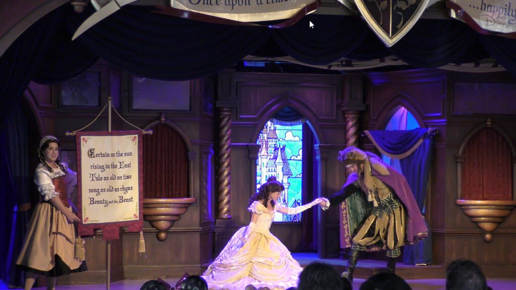 Disneyland Royal Theater: Beauty and the Beast | Storytelling at Royal Theater | 2022