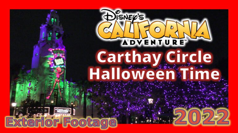 Disney California Adventure Halloween Carthay Circle and the Headless Horseman | 2022