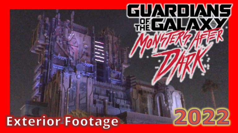Guardians of the Galaxy Mission Breakout Exterior | Halloween 2022