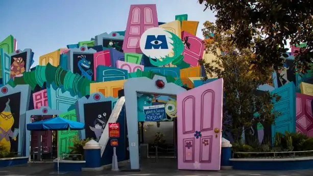 Monsters Inc. Mike and Sully to the Rescue | DCA | Disney California Adventure | 2022
