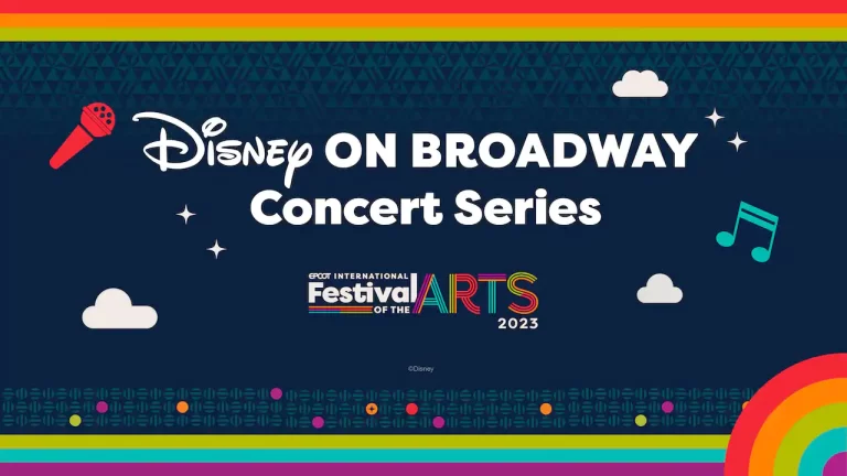 Disney on Broadway Epcot Festival of the Arts 2023