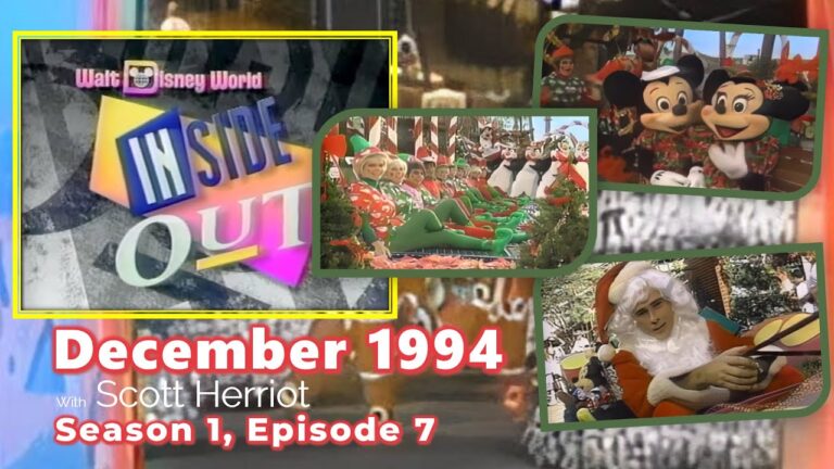 Walt Disney World Inside Out | December 1994 | Scott Herriot | Christmas Episode | Planet Hollywood