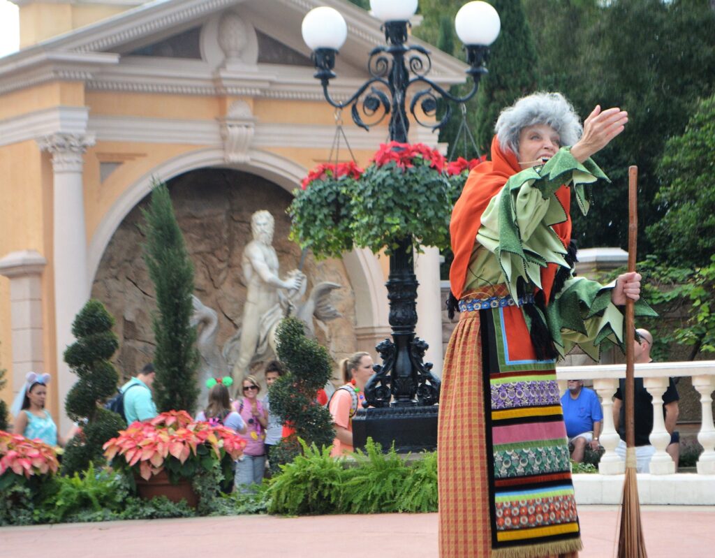 Epcot Holidays Around the World | Italy | La Befana and the Story of Epiphany Eve Walt Disney World