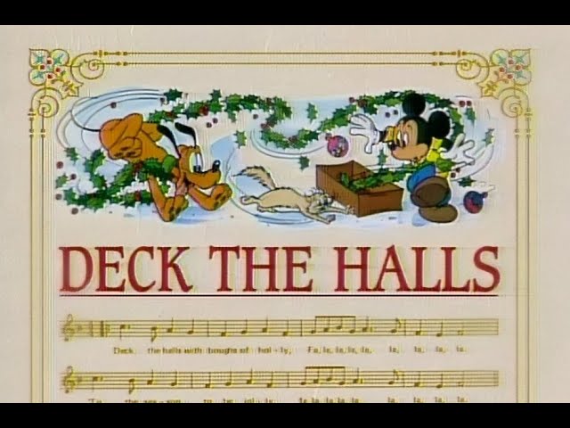 Disney Sing Along Song | Deck the Halls | Mickey Mouse | Christmas