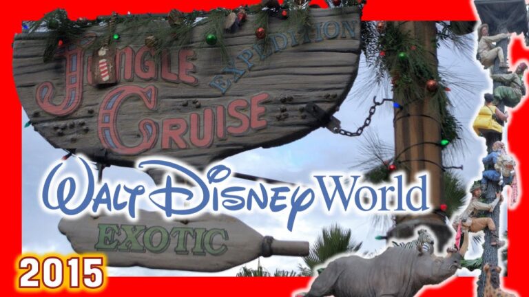 The Jingle Cruise | Walt Disney World | Magic Kingdom | Christmas | 2015