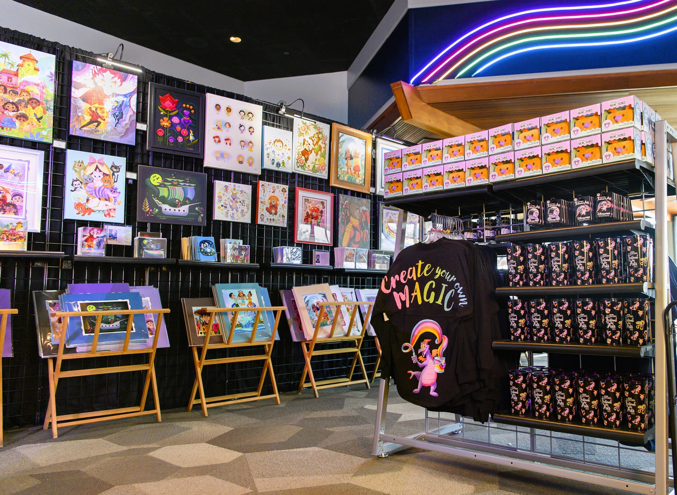 Festival of Arts Merchandise Preview | Epcot Walt Disney World | Figment’s Inspiration Station 2023