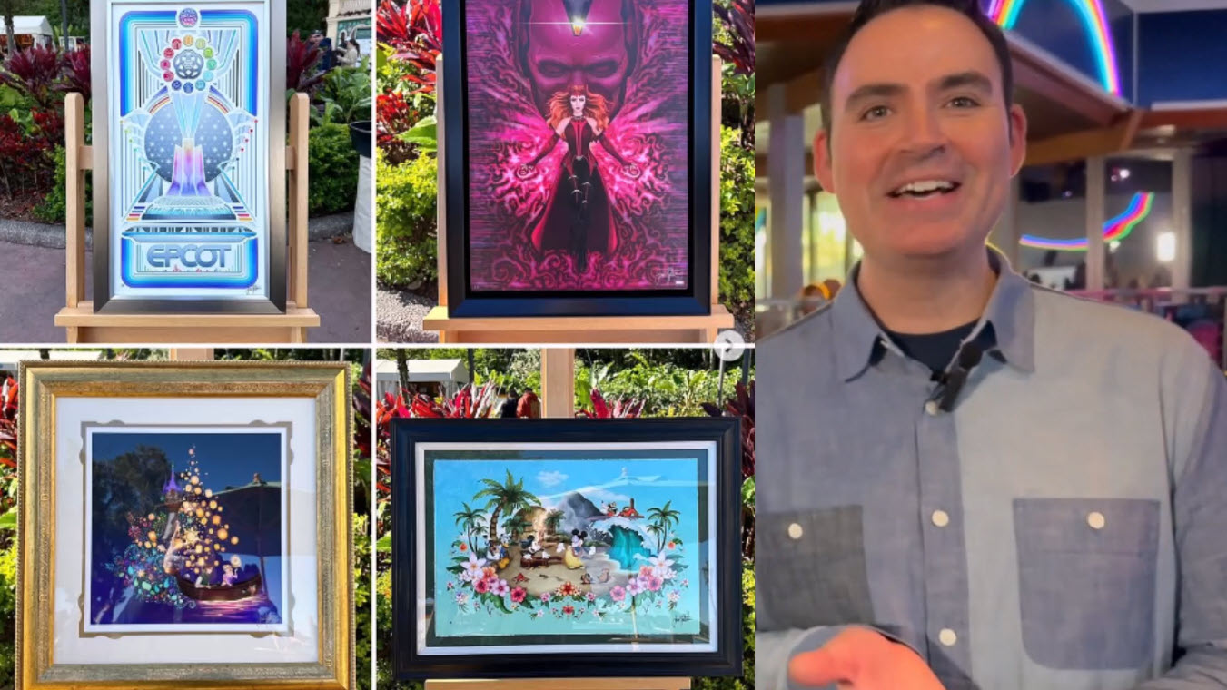 Festival of Arts Merchandise Preview | Epcot Walt Disney World | Figment’s Inspiration Station 2023