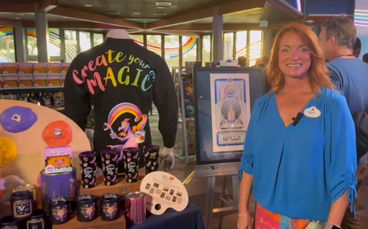 Festival of Arts Merchandise Preview | Epcot Walt Disney World | Figment’s Inspiration Station 2023