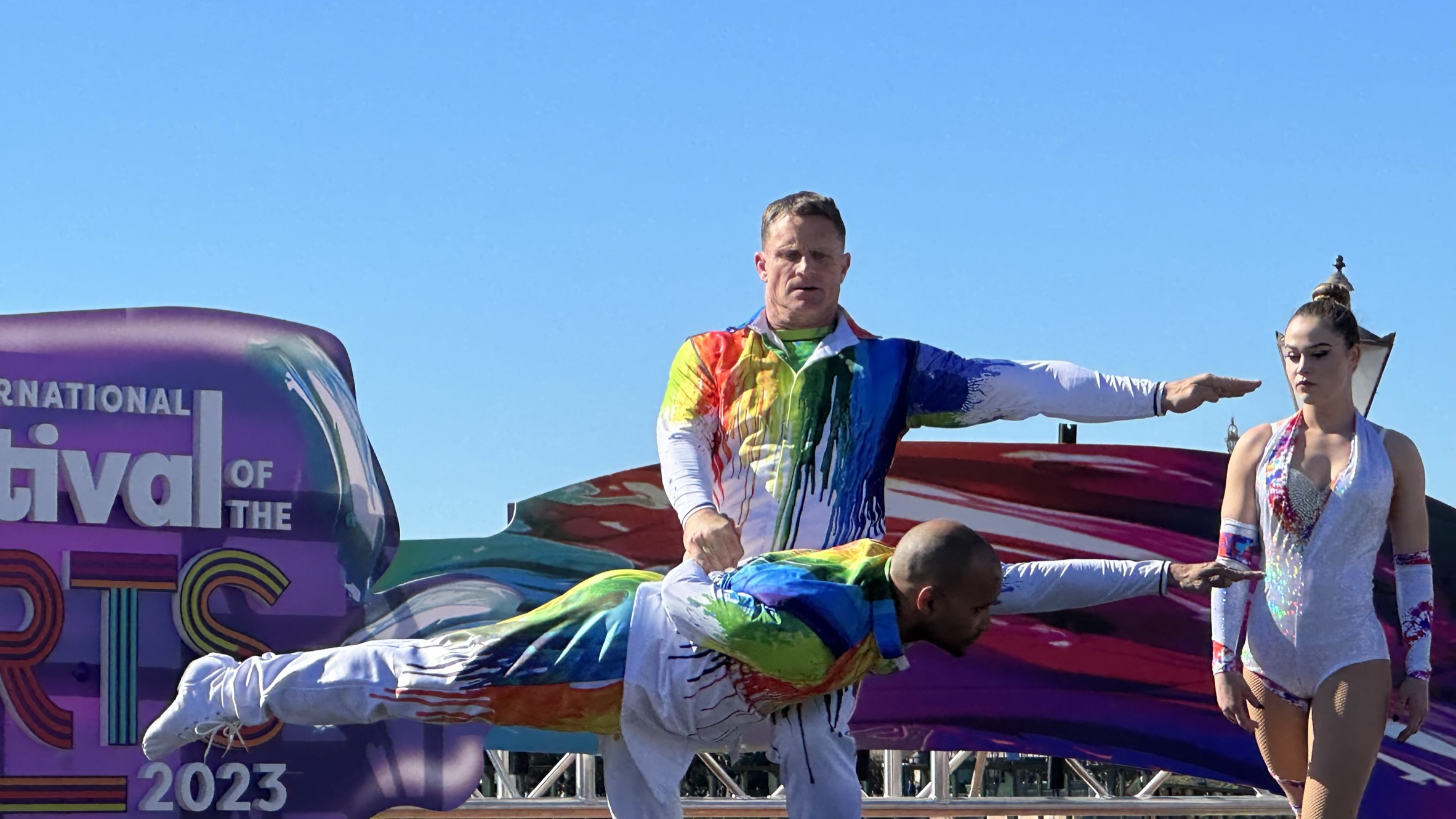 Epcot Festival of the Arts 2023: Art Defying Gravity Performance Art