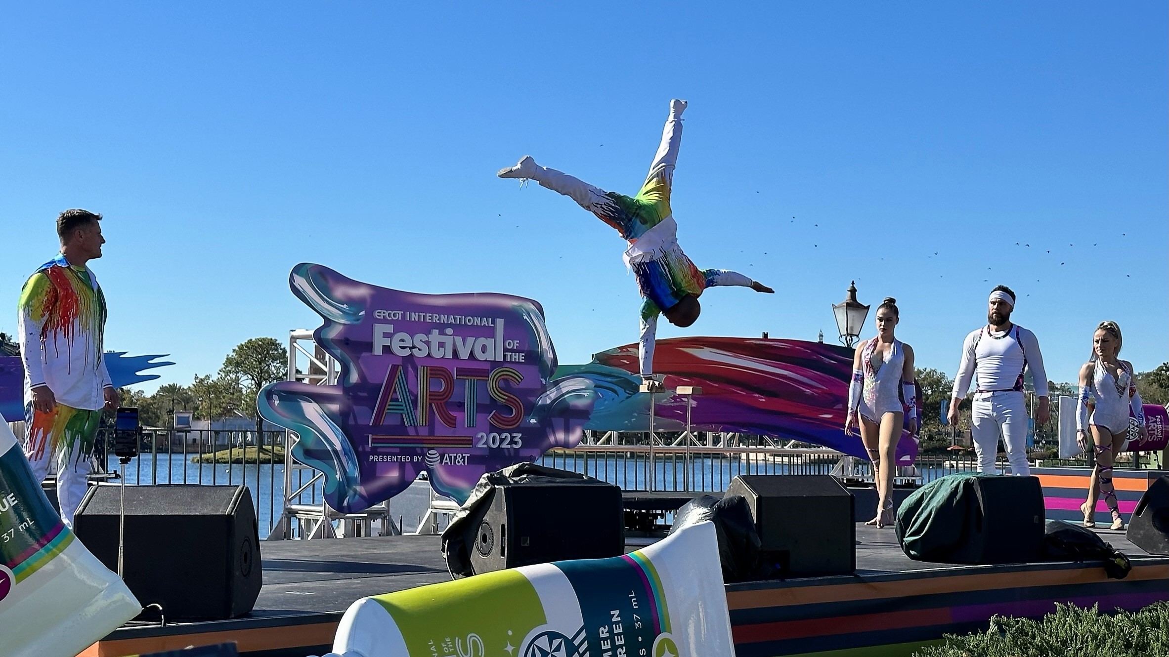 Epcot Festival of the Arts 2023: Art Defying Gravity Performance Art