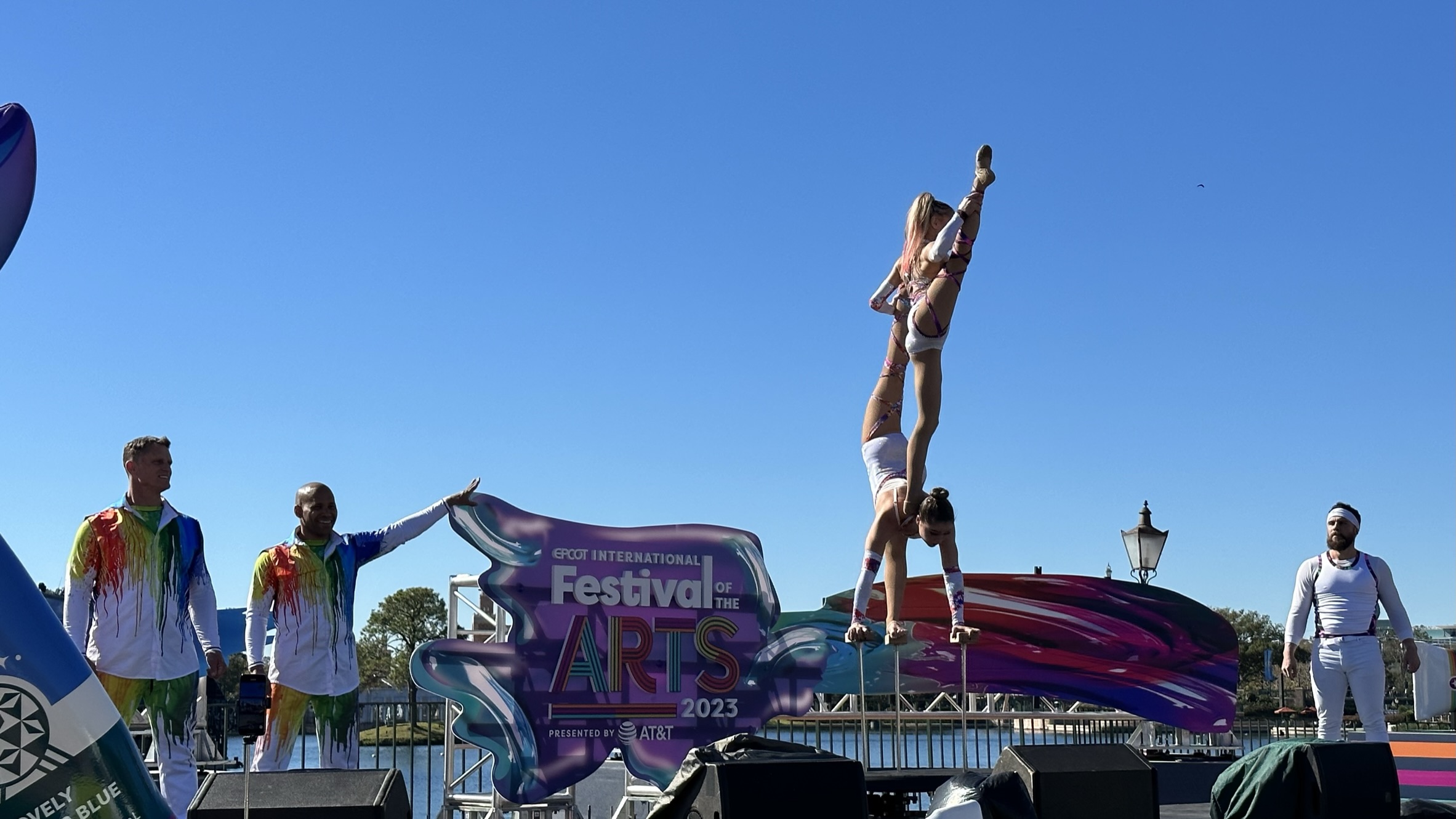 Epcot Festival of the Arts 2023: Art Defying Gravity Performance Art