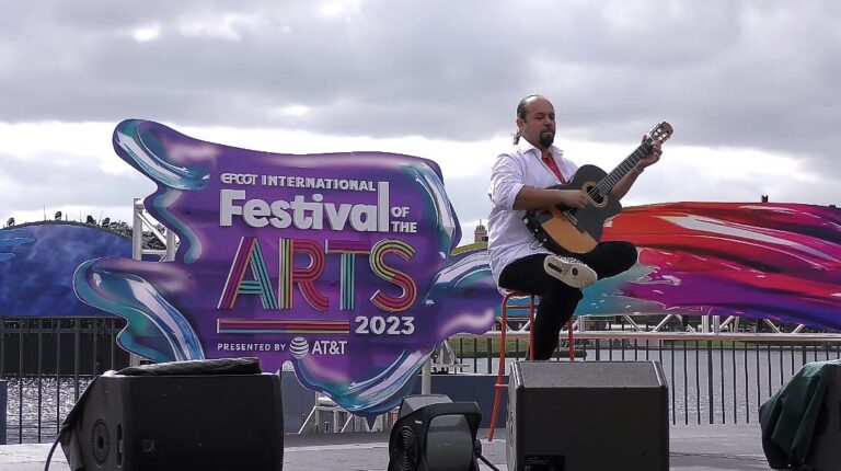 Nicholas Marks | Performance Art | Epcot Festival of the Arts 2023 | Walt Disney World