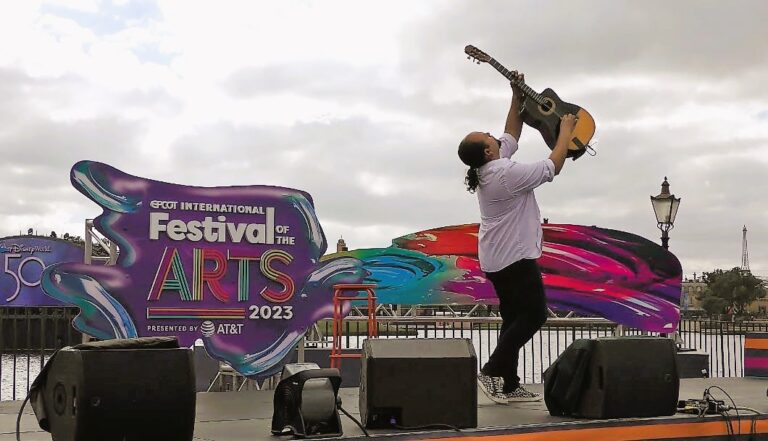 Nicholas Marks | Performance Art | Epcot Festival of the Arts 2023 | Walt Disney World