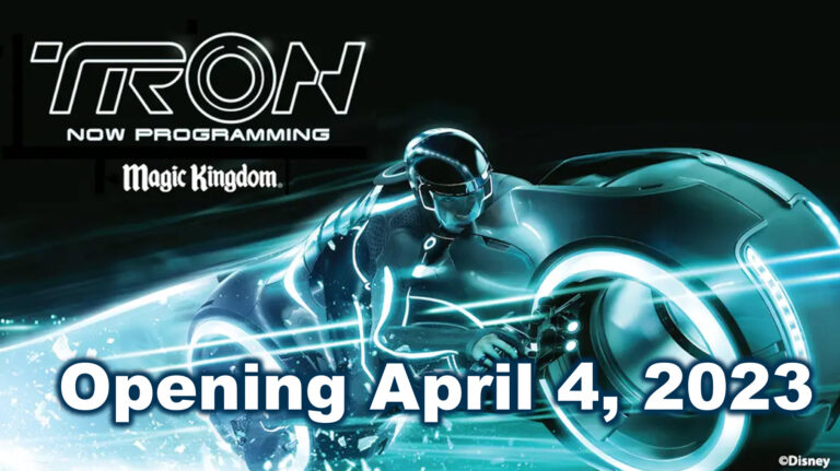 Tron Light Cycle Run Opening Day - April 4, 2023