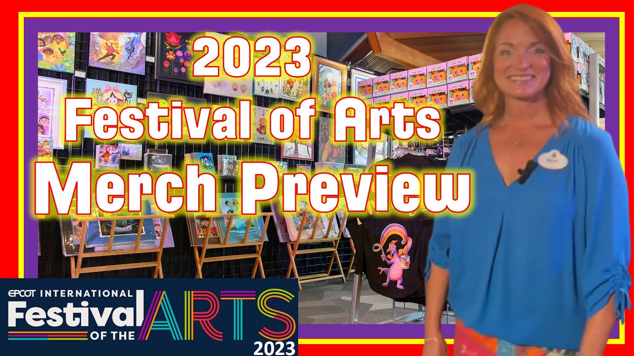 Festival of Arts Merchandise Preview | Epcot Walt Disney World | Figment’s Inspiration Station 2023