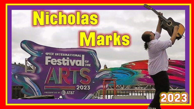 Nicholas Marks | Performance Art | Epcot Festival of the Arts 2023 | Walt Disney World