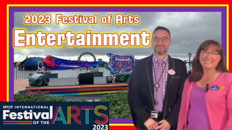 Get a Sneak Peek of the 2023 Epcot International Festival of Arts and Entertainment offerings