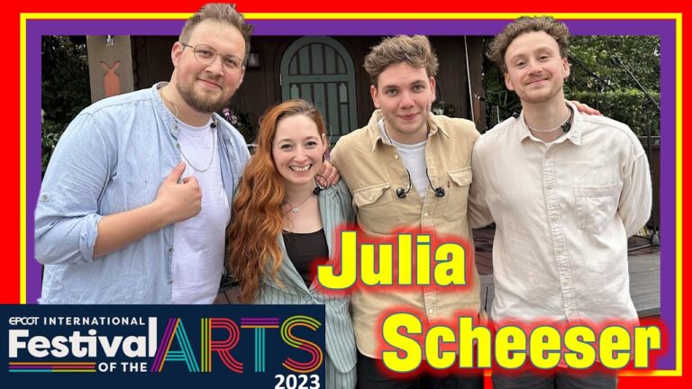 Julia Scheeser | Epcot Festival of the Arts 2023 | Germany | Singing Voice of German Arial and Bell
