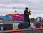 Don Black and His Sax at the 2023 Epcot international festival of the Arts.