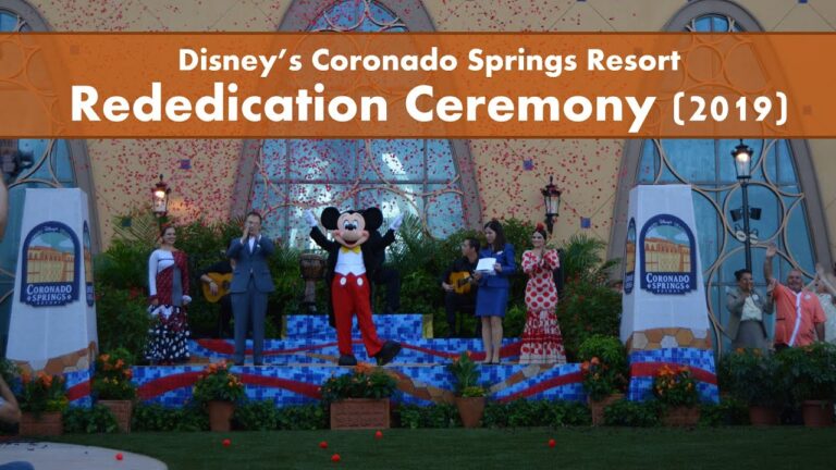 Coronado Springs | Walt Disney World Resort | Re-Dedication Ceremony July 2019 | Opening Day