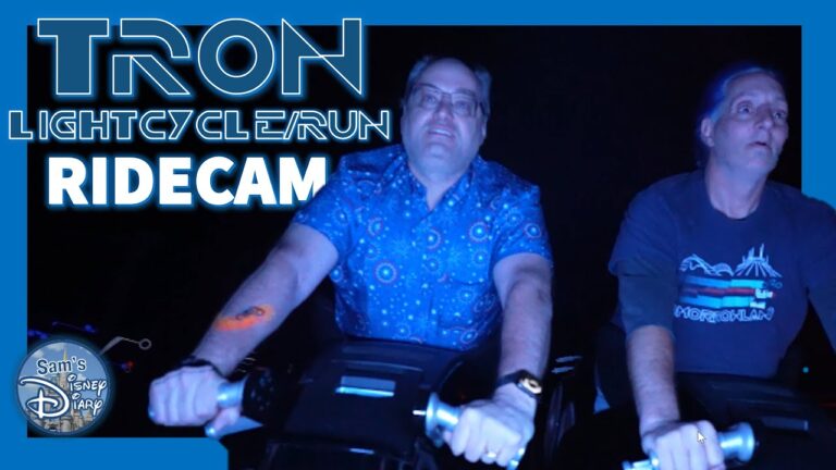 TRON Lightcycle / Run | Walt Disney World | Magic Kingdom | Ride Cam | 2023