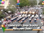 1994 Walt Disney World Happy Easter Parade - University High School Marching Band