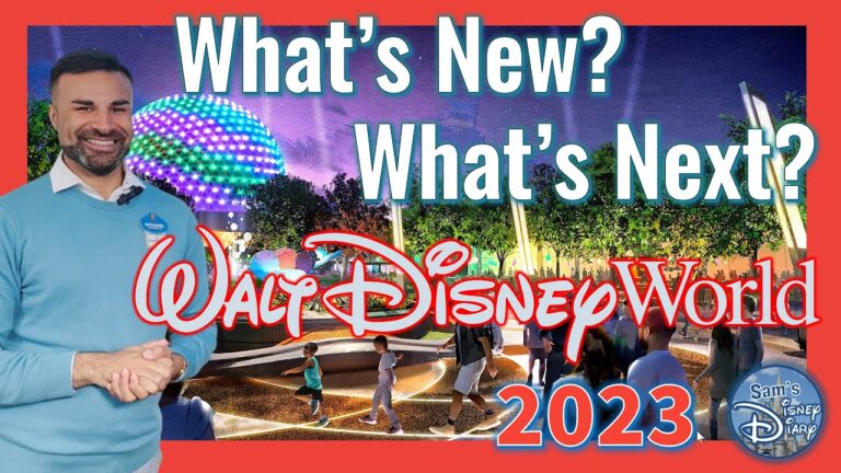 What's New and What's Next at Walt Disney World | 2023 | Epcot | Hollywood Studios | Nathaniel Palma