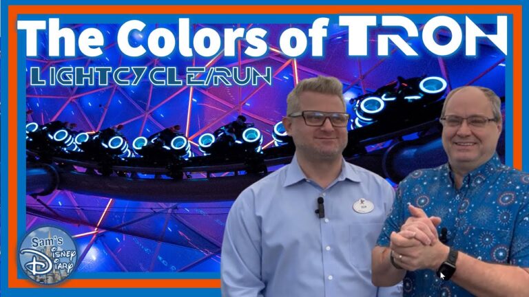 Designing an immersive Colorful Adventure - The TRON Lightcycle / Run Experience with an Imagineer!