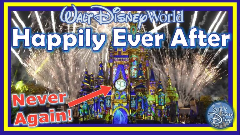 “Happily Ever After” Returns to Walt Disney World’s Magic Kingdom, and this will NEVER happen again!