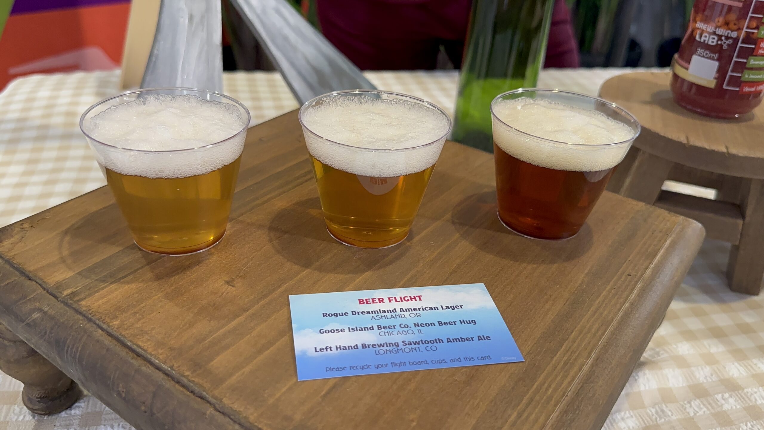 Unveiling the latest flavors of Epcot's Food and Wine festival 2023 - American Beer Flight