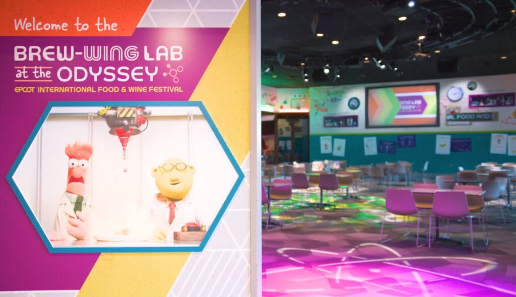 Discover the Madcap World of Brew-Wing Lab: Culinary Creations and Mishaps | Epcot Food & Wine 2023