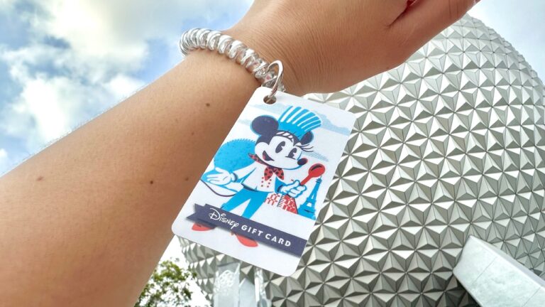 New Chef Mickey, Minnie Art Dazzles on Disney Gift Cards at EPCOT International Food & Wine Festival 2023
