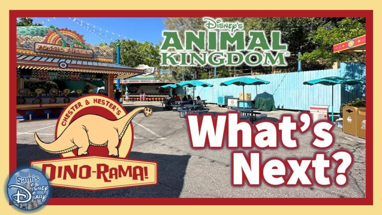 Last Walk Through Dino-Rama? Walt Disney World Animal Kingdom