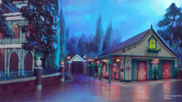 New Haunted Mansion Grounds Expansion, Retail Shop Coming to Disneyland Resort in 2024