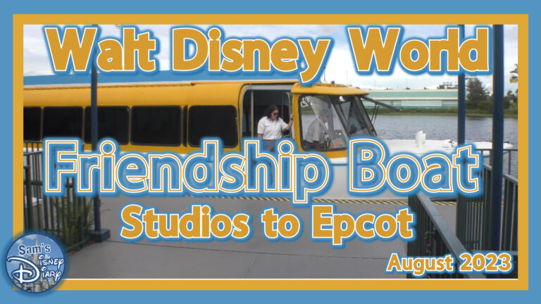 From Hollywood to Epcot: A Scenic Voyage on Disney's Friendship Boat