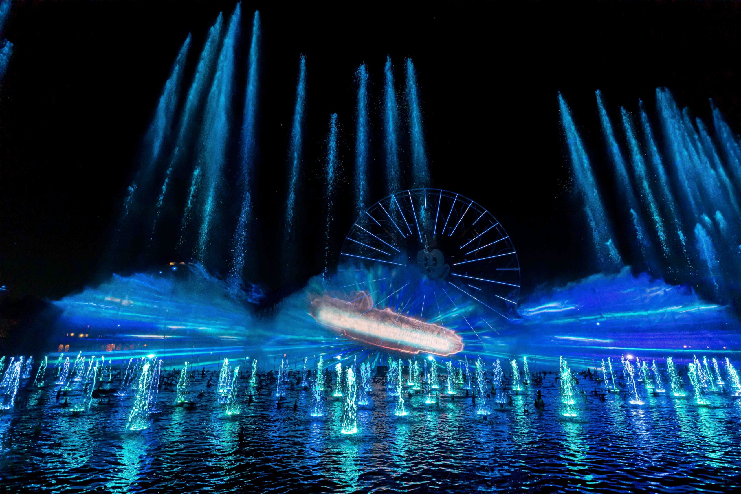 Experience the Magic: World of Color One at Disney California Adventure part of Disney100