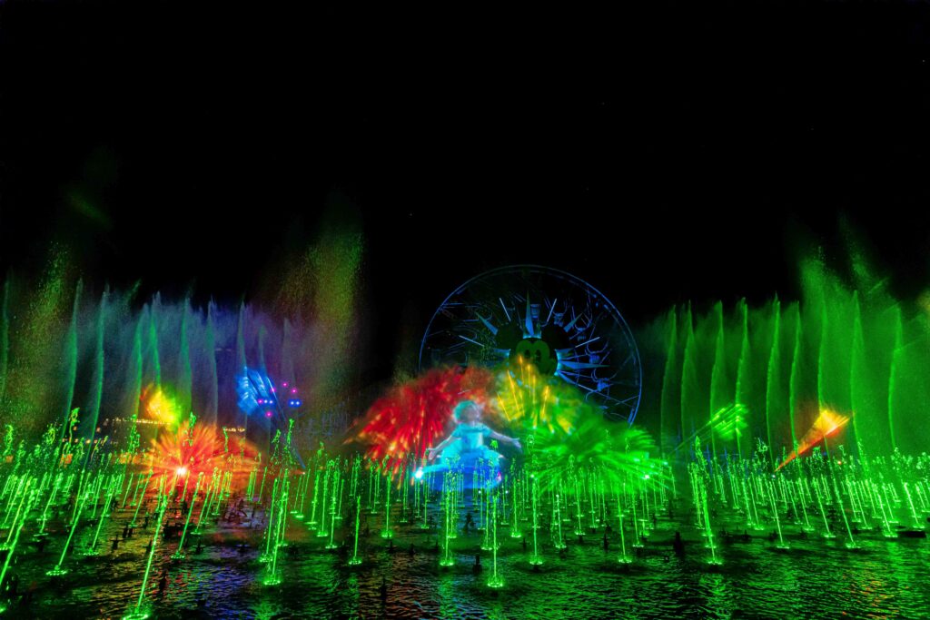 Experience the Magic: World of Color One at Disney California Adventure part of Disney100