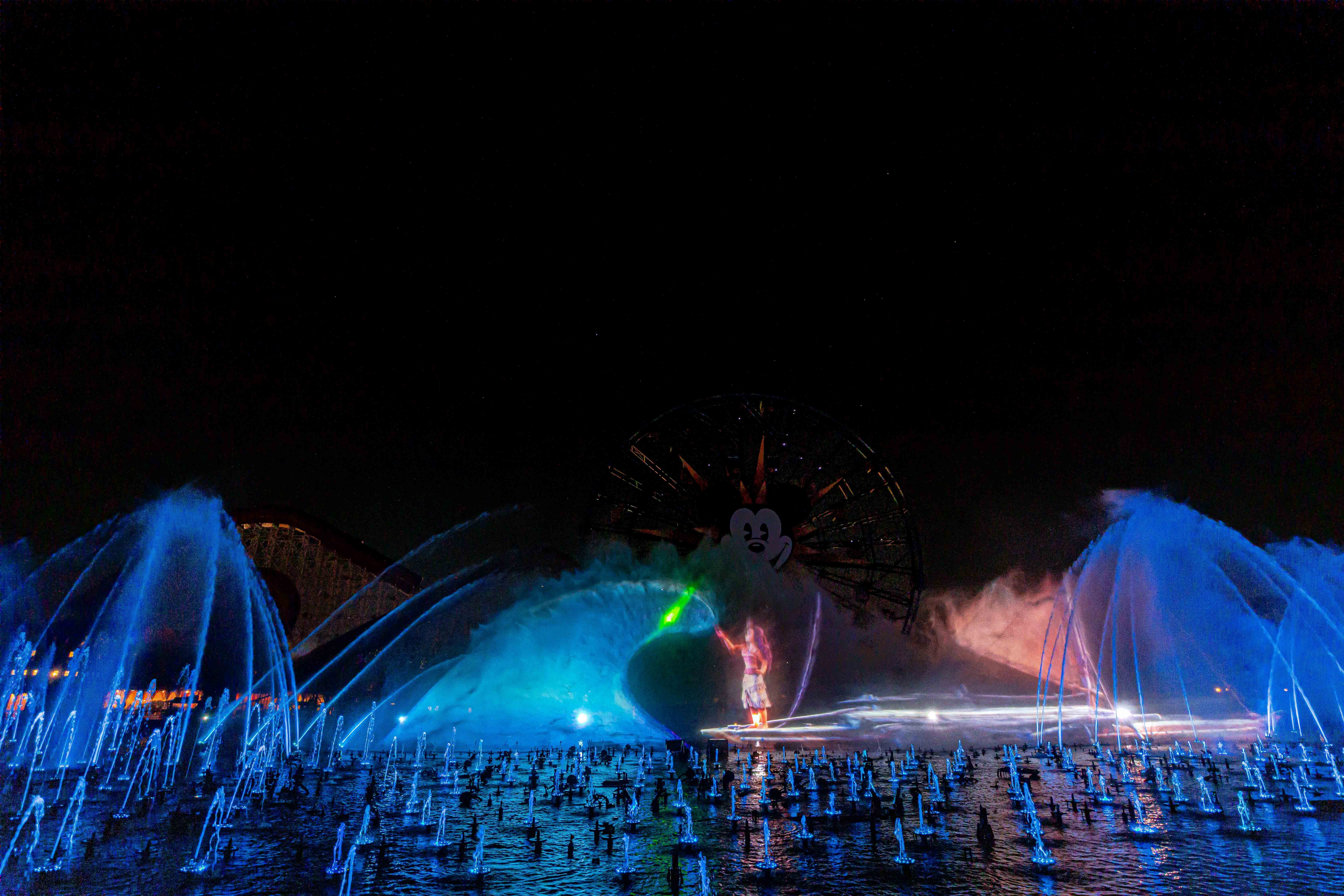 Experience the Magic: World of Color One at Disney California Adventure part of Disney100