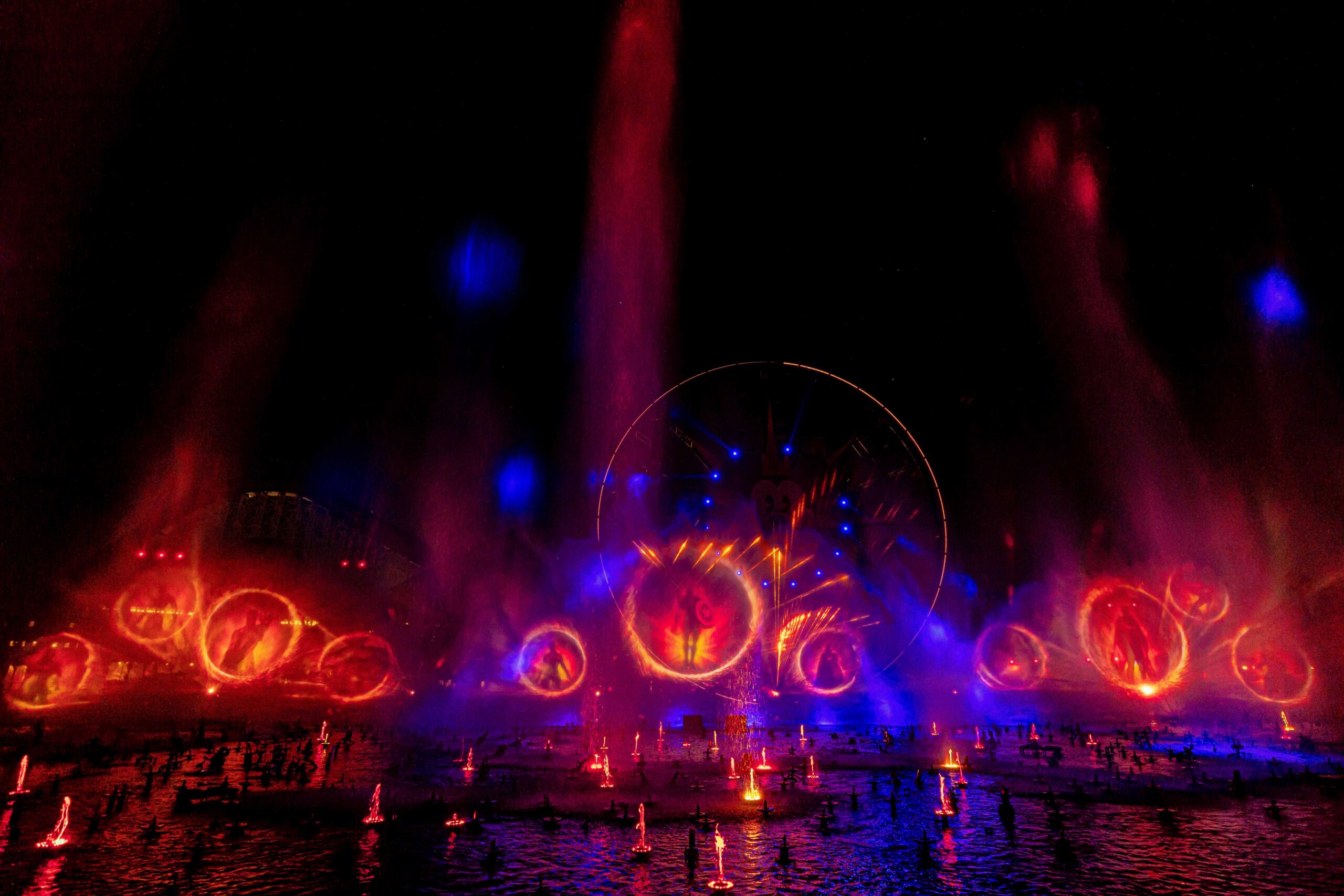 Experience the Magic: World of Color One at Disney California Adventure part of Disney100