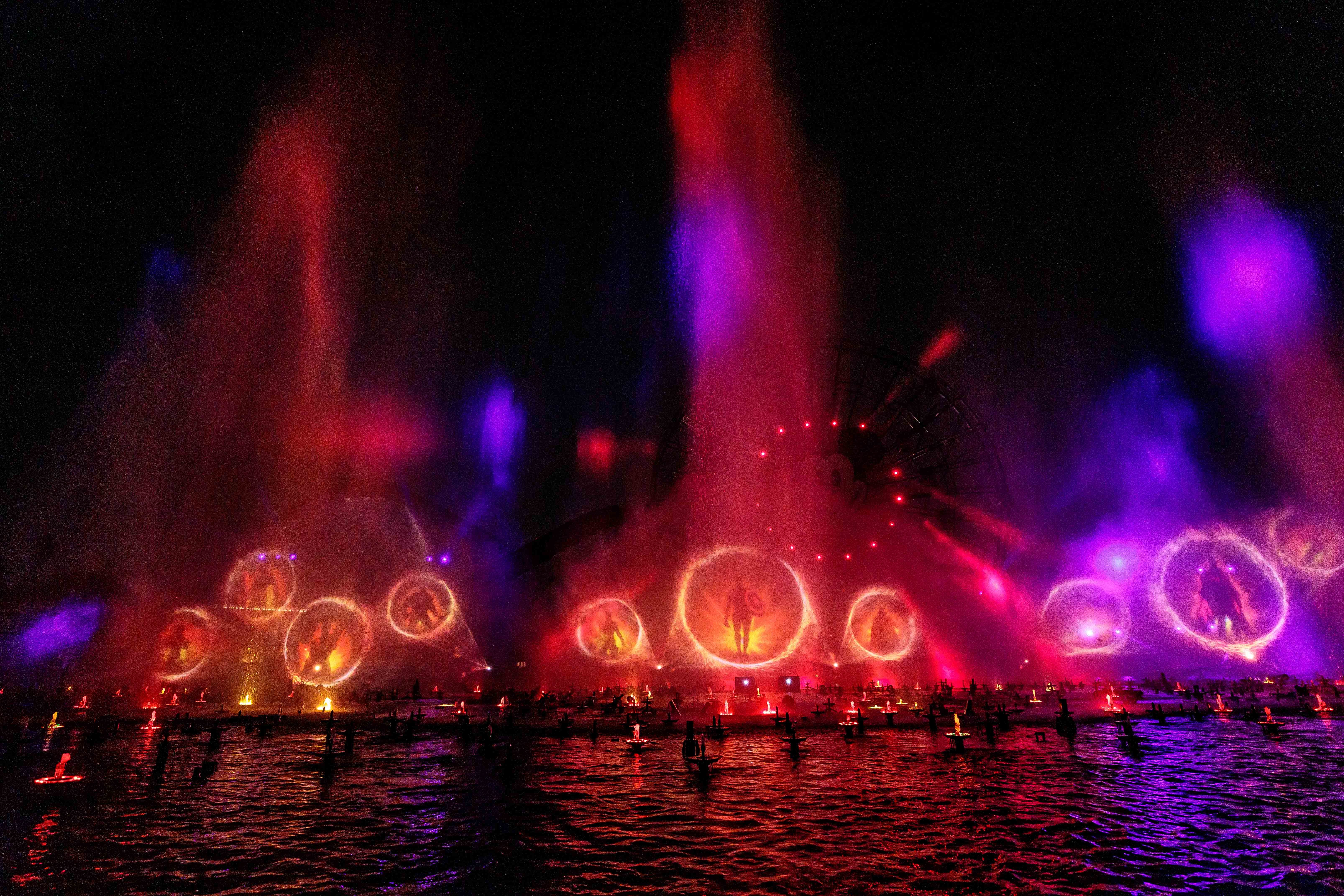 Experience the Magic: World of Color One at Disney California Adventure part of Disney100