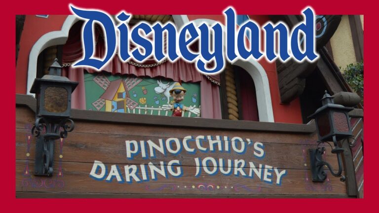 Disneyland | Pinocchio's Daring Journey | Fantasyland | Dark Ride | Attraction POV | 2022