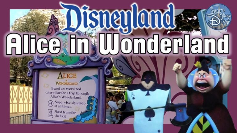 Alice in Wonderland | Disneyland | Fantasyland | 2022 | Dark Ride | Attraction POV